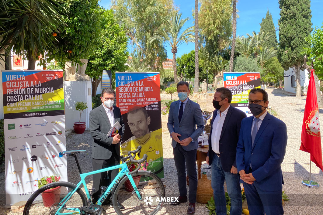 Ambex colabora en ‘La Vuelta Ciclista a la Región de Murcia’ 2021 prestando servicio de transporte sanitario