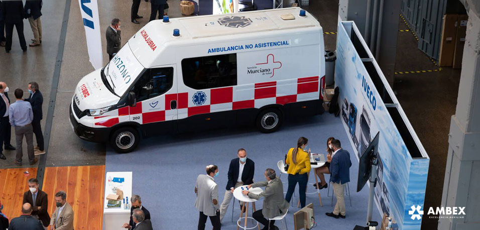 Las ambulancias de Orthem viajan a Madrid como ejemplo de 'movilidad sostenible'